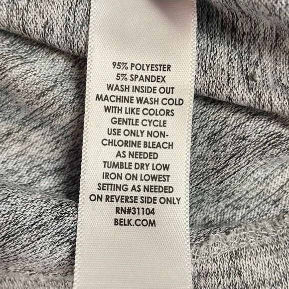 GRAYSON Womens Floral Rhinestone Embellished 3/4 Ruched Sleeve Top Size PS - Picture 8 of 8